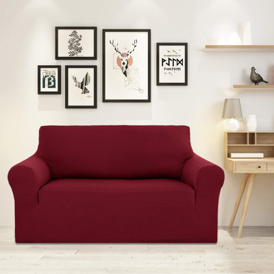 Odane Polyester Loveseat Slipcover
