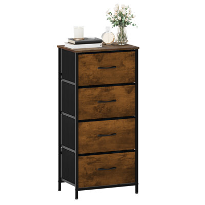 Mekenzy 4 Drawer Storage Drawer