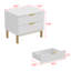 Table de chevet 2 tiroirs Jawahir-1626314079
