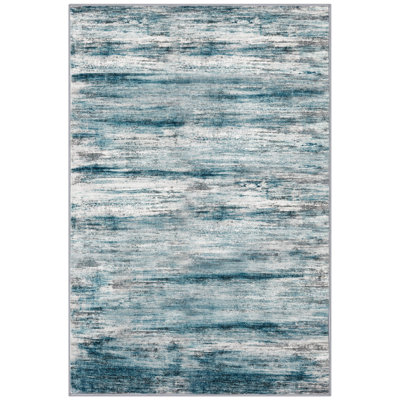 Machine Washable Area Rugs Rubber Backed Rug for Bedroom Living Room