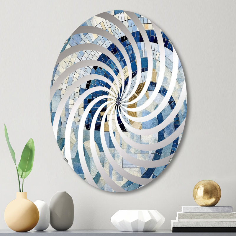 Braconi Oval Mirror, 20" W x 30" H
