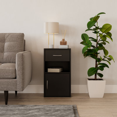 Baraa 30cm W Manufactured Wood Bedside Table