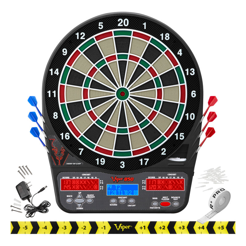Viper 850 Electronic Dartboard with Darts