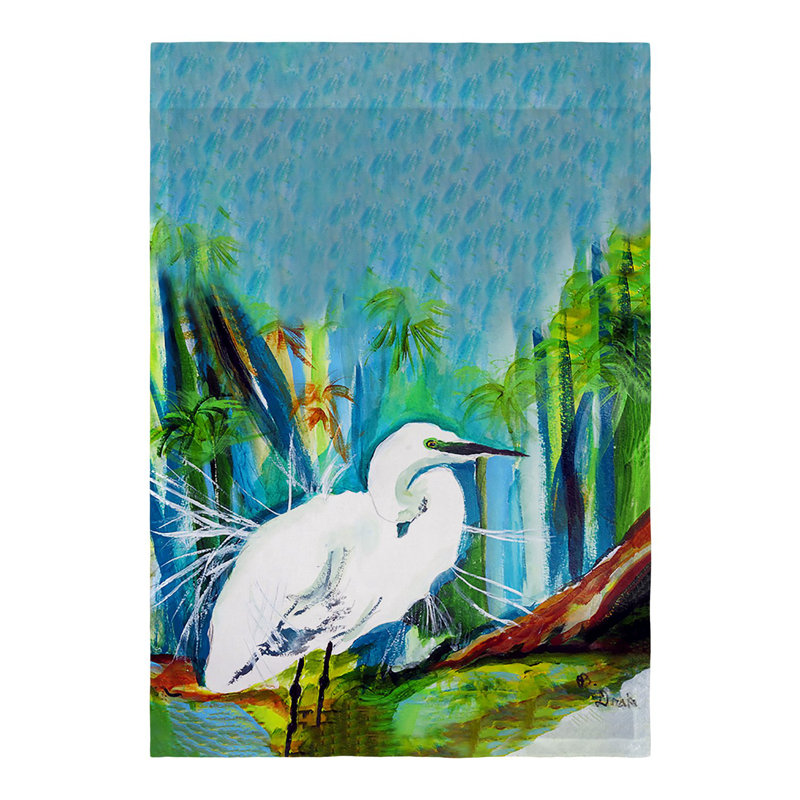 Quebec Double Sided Polyester Animal Garden Flag, Small