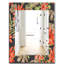 Miroir décoratif traditionnel fleurs avec branches-40085955
