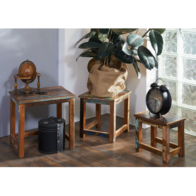 Nature Of Spirit Solid Wood Nesting Tables