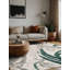 Tapis beige lavable à la machine-518517126