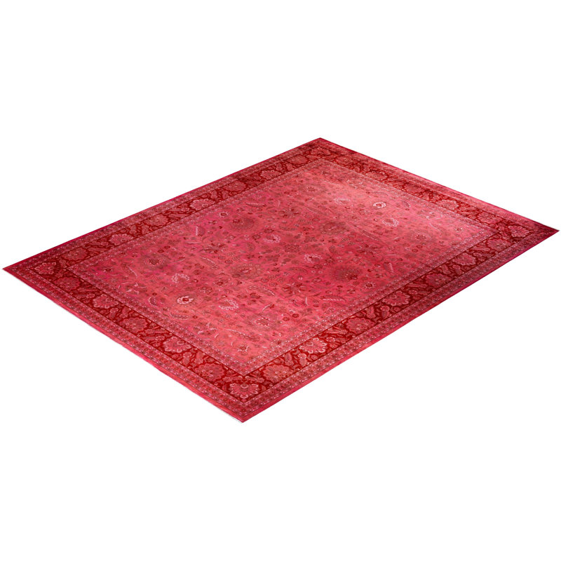 Fine Vibrance One-of-a-Kind 9'2" X 12'4" Hand Knotted Area Rug