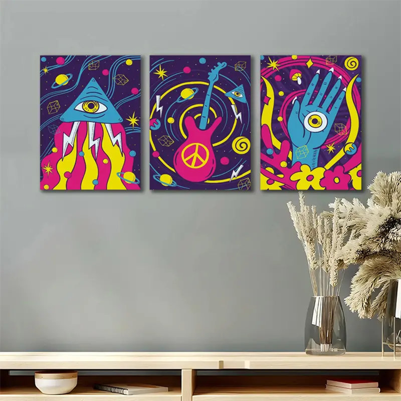 3 Piece Wrapped Canvas Print
