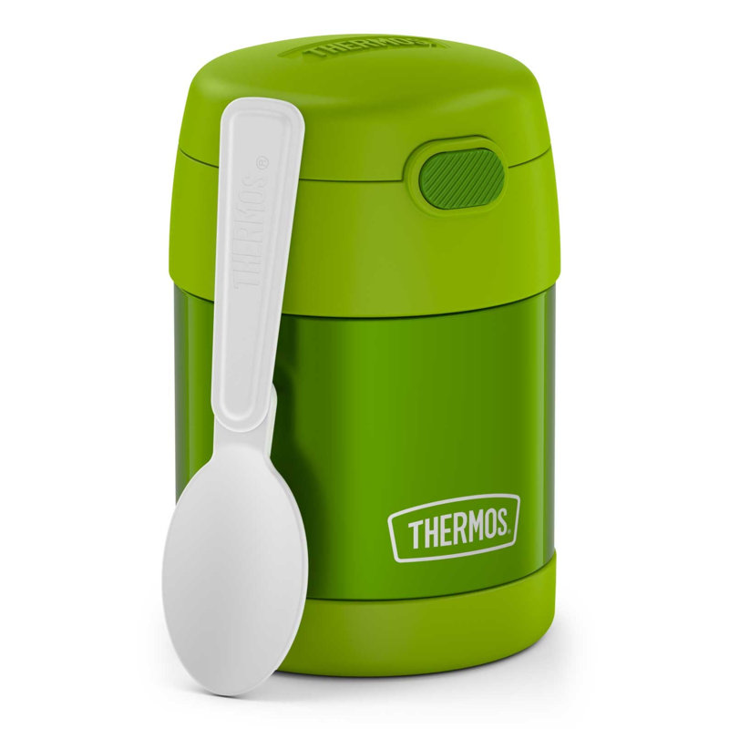 Thermos FUNtainer Vacuum Insulated Stainless Steel (18/8) Water Bottle with, Limette