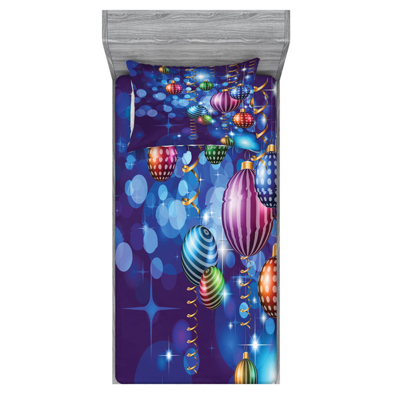 Microfiber Sheet Set, Twin Sheet Set + Fitted Sheet + 1 Pillowcase