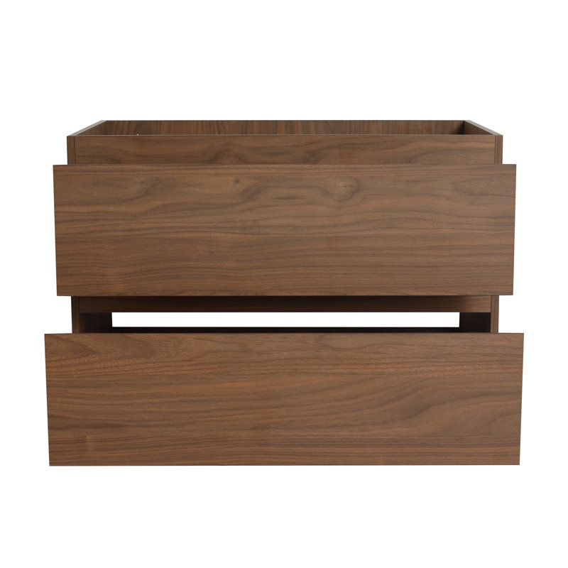 Meuble-lavabo mural avec lavabo Topcraft, Chêne brun, 30"  