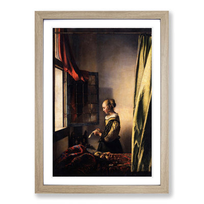 Johannes Vermeer - Single Picture Frame Painting
