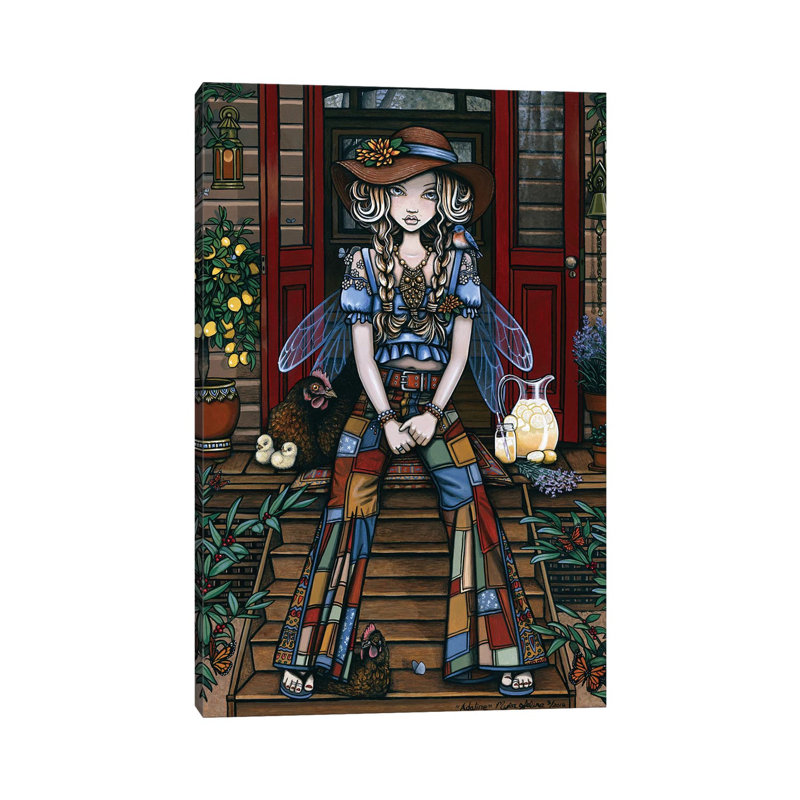 Adaline by Myka Jelina - Wrapped Canvas Print, 30.48cm H x 20.32cm W x 1.91cm D