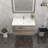 Deboser 36 " W Wall Mounted 1 Single Vanity Bathroom Vanity With Acrylic Top-370555343