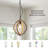 Rustic Farmhouse Solid Wood Pendant Light