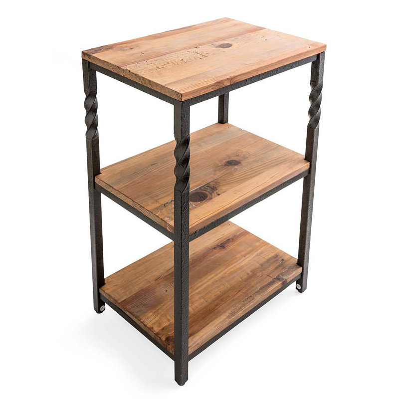 Deep Creek Solid Wood Top End Table