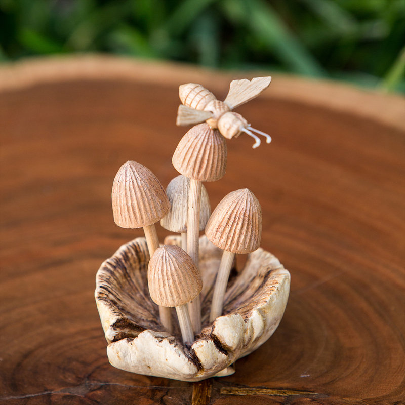 Parasit abeille sur les champignons H 6 "
