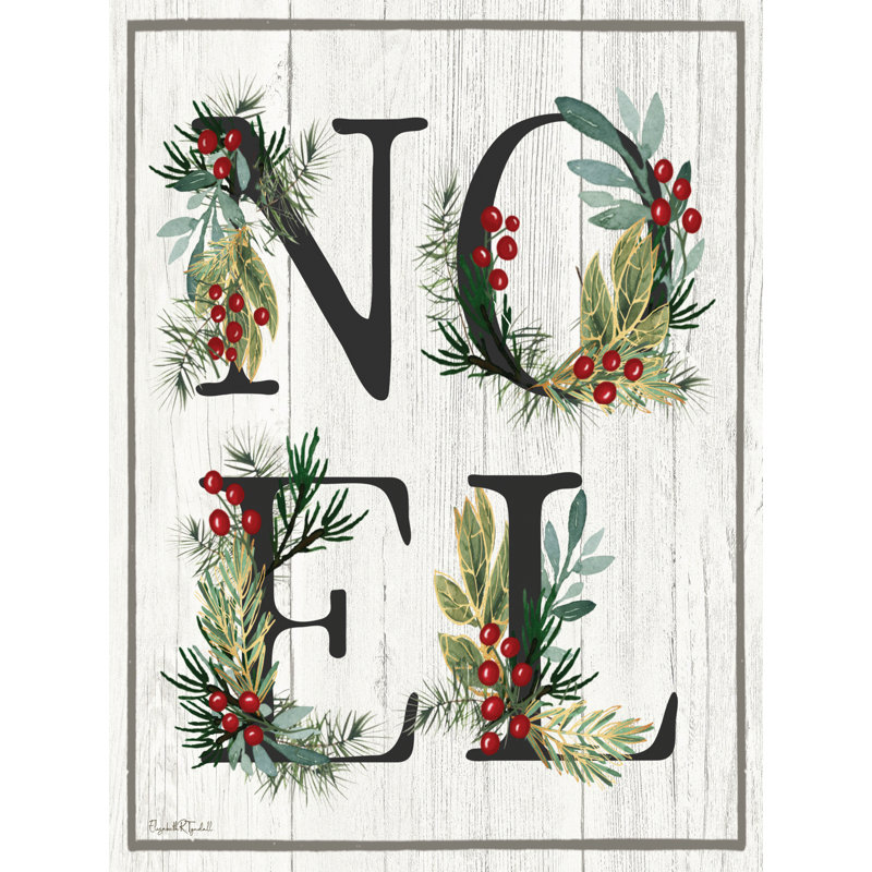 Rustic Noel par Elizabeth Tyndall, H 24 po x l 18 po