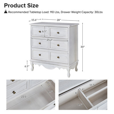 Arshaun Traditional 28''W 3-Door Solid Wood Accent Chest with Charging Station