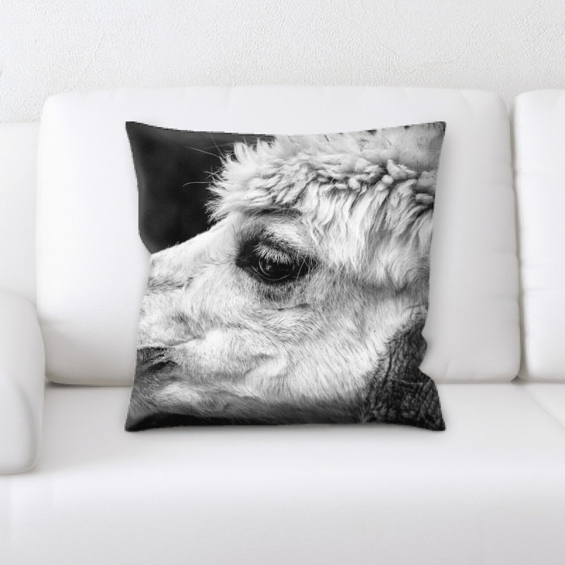 Coussin décoratif alpaca