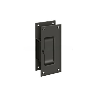 Deltana SDP60U10B Decorative pocket Lock 6", Passage in Oil-rubbed Bronze