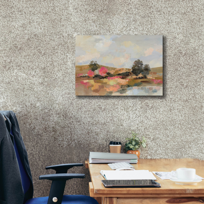 «Lakeside Reminiscence» par Silvia Vassileva, art mural sur toile