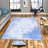 Luxurious 3D Printed Area Carpet, 5.9 x 9.2 Feet | 100% Polyester, 0.3 in Pile Height, 650 g/m² | Antibacterial & Non-Slip Underside, Machine Washable for Easy Care | Perfect for Living Room, Bedroom, or Office Décor-835061057
