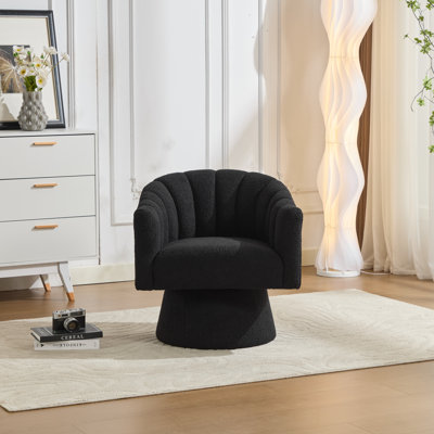Swivel Barrel Chair