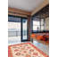 Tapis unique en laine noué à la main nouvel âge 5 pi x 6 pi 7 po Mondeja