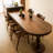 Simple and Retro Brown Design Dining Table