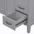 Elzadie Single Bathroom Vanity with Ceramic Top-305573239