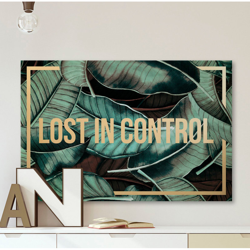 Lost In Control - Wrapped Canvas Print, 20cm H x 30cm W x 3.81cm D