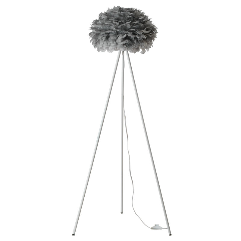 Lampe trépied 55 ", Gris