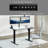 VIVO Single Motor Electric Desk with Push Button Memory Controller-97735786-97735778