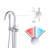 Circular Single Handle Tub Faucet-65166442