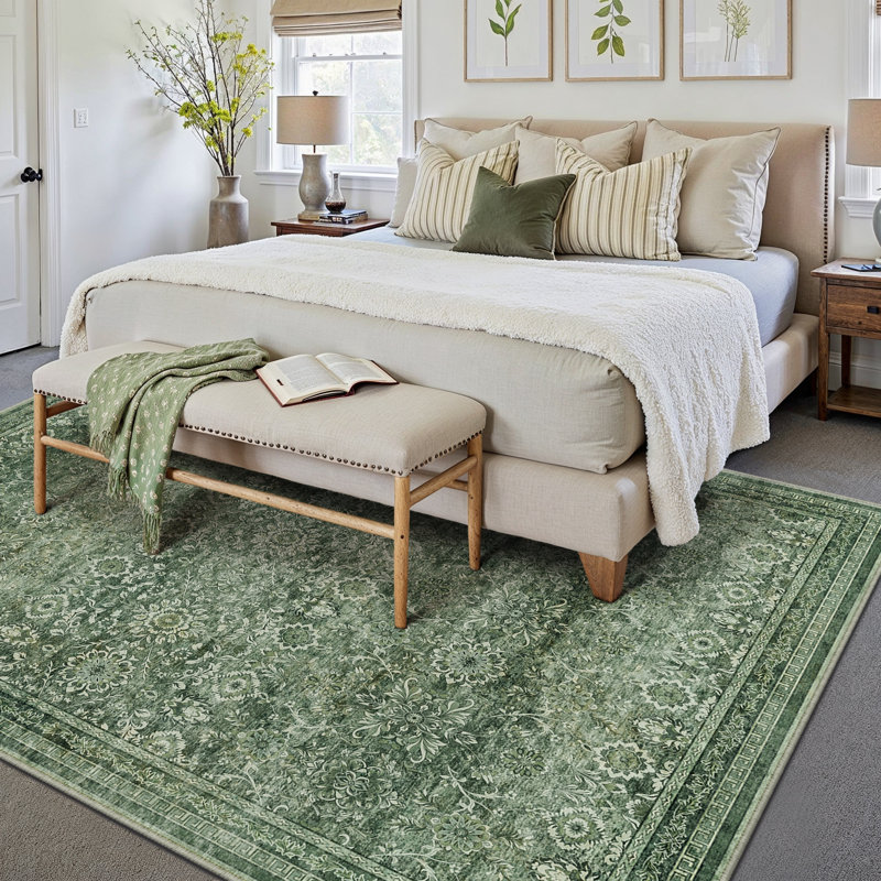 Tapis oriental Elyria Performance, Rectangulaire 8 pi x 10 pi