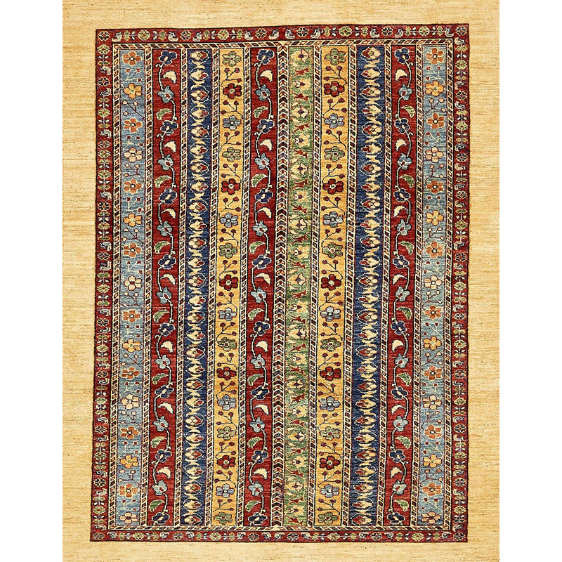 Abstract Indoor Rug, Rectangle 7' x 9'