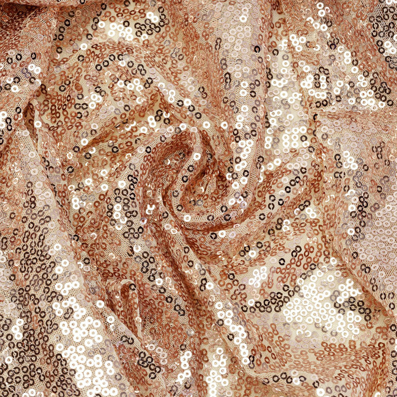 Allen Table Runner, Rose Gold