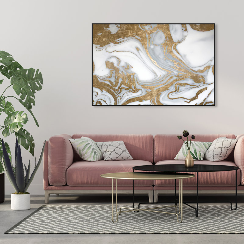 «Black Tie Nights», reproduction d'impression sur toile, Toile avec cadre noir, H 36 po x l 54 po x P 1,5 po