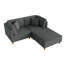 Canapé modulaire en velours côtelé Seemab-603407132