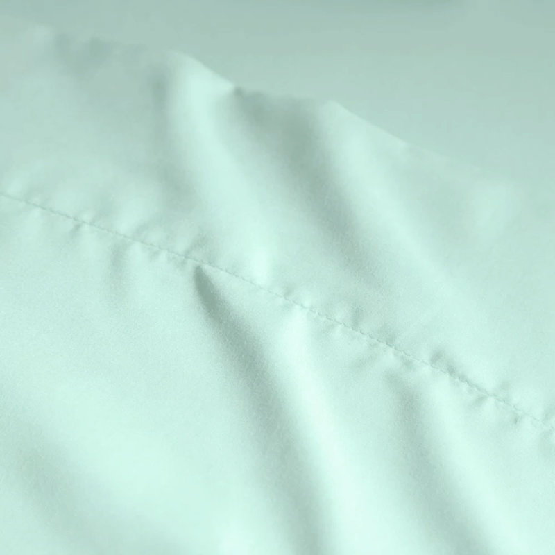 Ensemble de draps en microfibre douce 1800 Series Wayfair Basics®, Menthe, Ensemble de draps pour lit simple TG avec 1 taie d