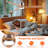 Modern 52" 3-Blades Indoor Brushed Nickel Solid Wood Ceiling Fan With LED Light, Quite DC Motor and Remote Control-1126380626-1126380627-1126380653