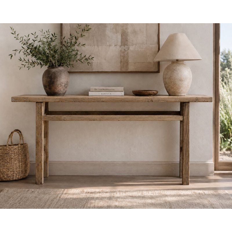 Dearbhl 72'' W Solid Wood Console Table
