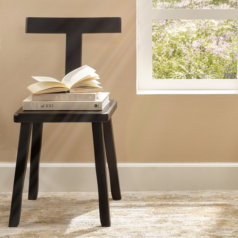 Parlor Solid Wood Dining Chair, Black