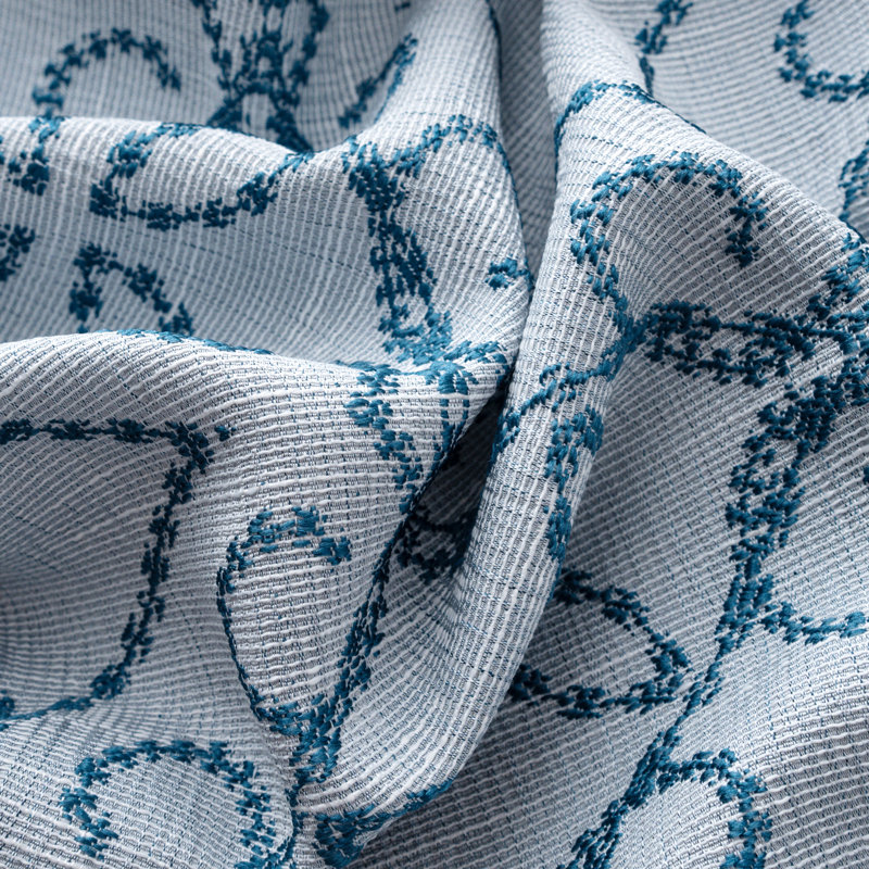 Panneau de rideau en jacquard tissé Woodbridge, Île Seymour Nord, Galapagos