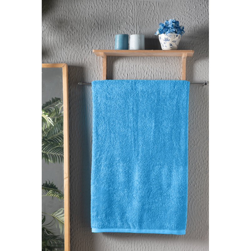 Midweight Bath Sheet, Blue