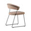 Chaise sans accoudoirs avec base luge New York-89830416-64136097
