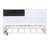 Twin Size Daybed With Storage, Shelves, Cork Board, USB Ports, And Trundle For Modern Living-1000759045