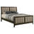 Clement  Cocoa 51-inch Queen Panel Bed